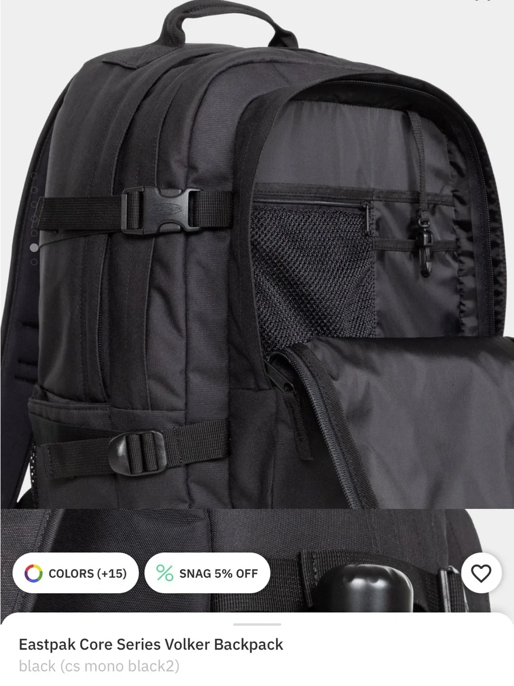 EASTPAK CORE VOLKER BACKPACK